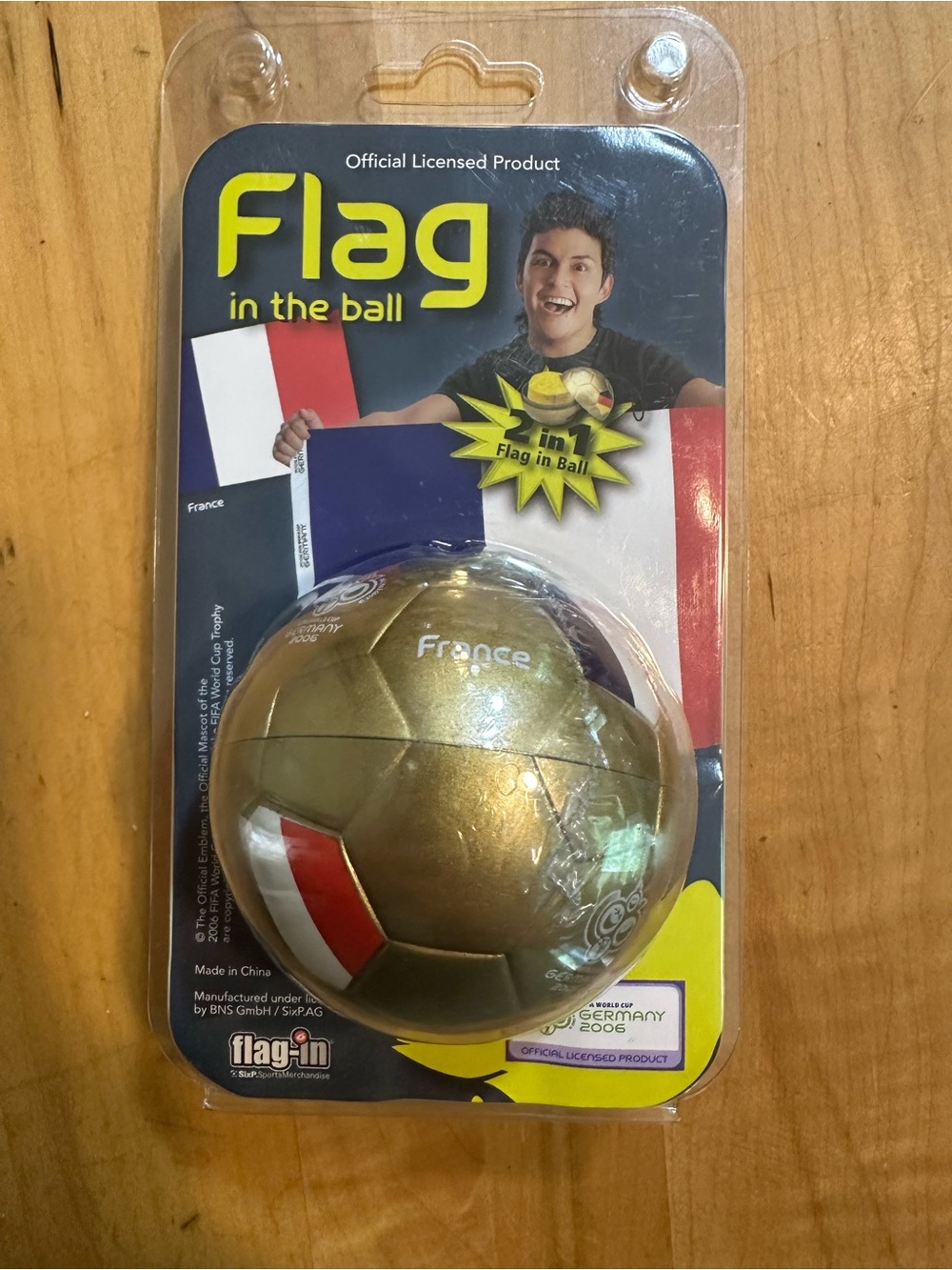 3/$20 2006 FIFA World Cup Germany Flag in the Ball - France